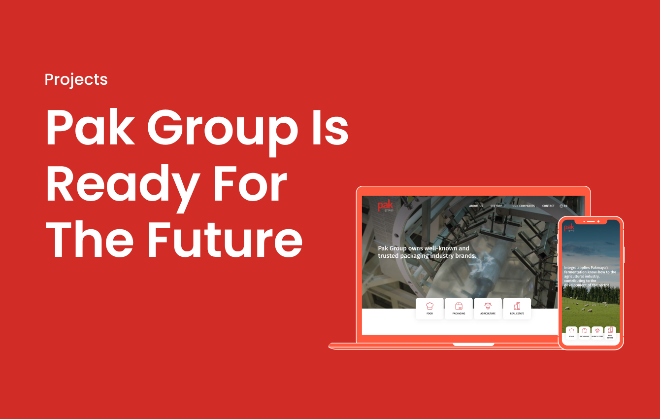 Future-ready corporate website for Pak Group